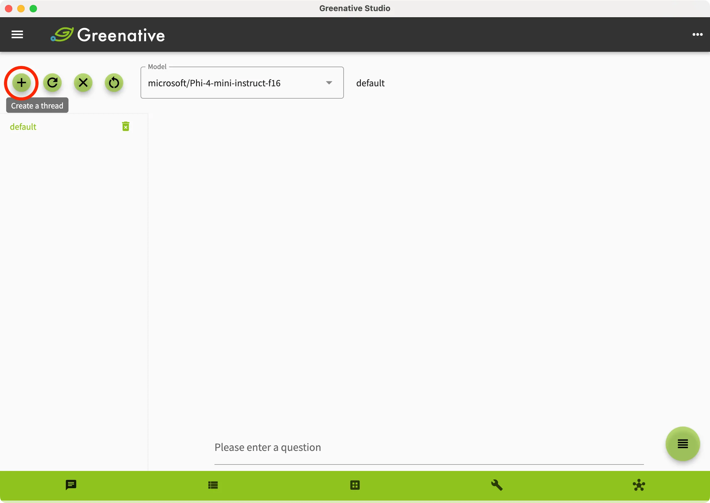 chat screen